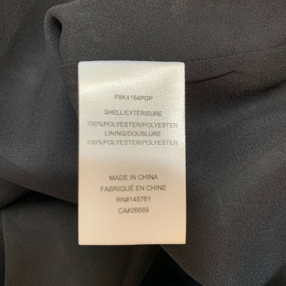 Revolve‎ Parker Navy Floral Faux Wrap Asymmetrical Dress - Picture 8 of 9